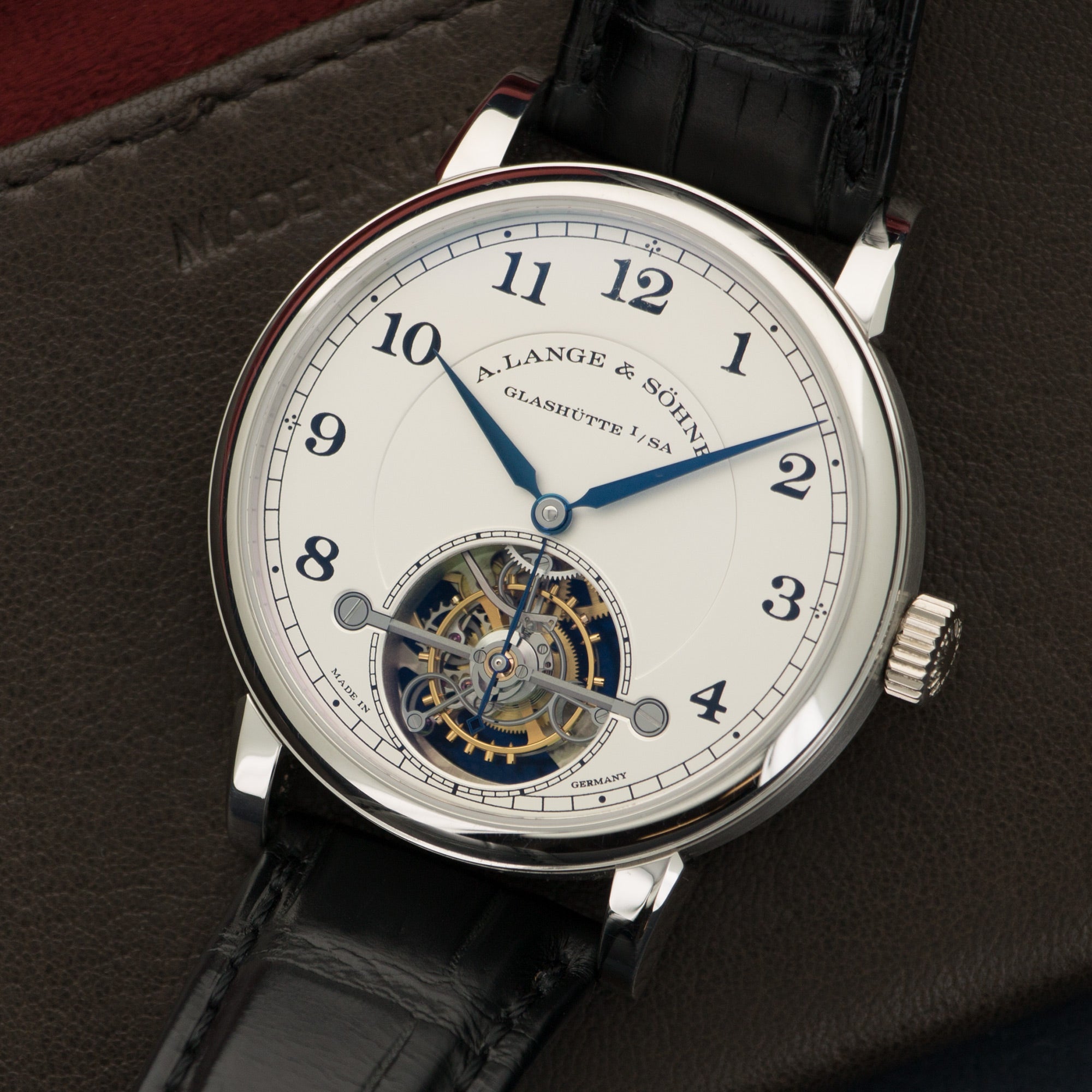 A. Lange &amp; Sohne - A. Lange &amp; Sohne Platinum 1815 Tourbillon Watch Ref. 730.025 - The Keystone Watches
