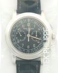 Patek Philippe - Unworn Patek Philippe Platinum Chronograph Ref. 5070 in Original Plastic Seal - The Keystone Watches