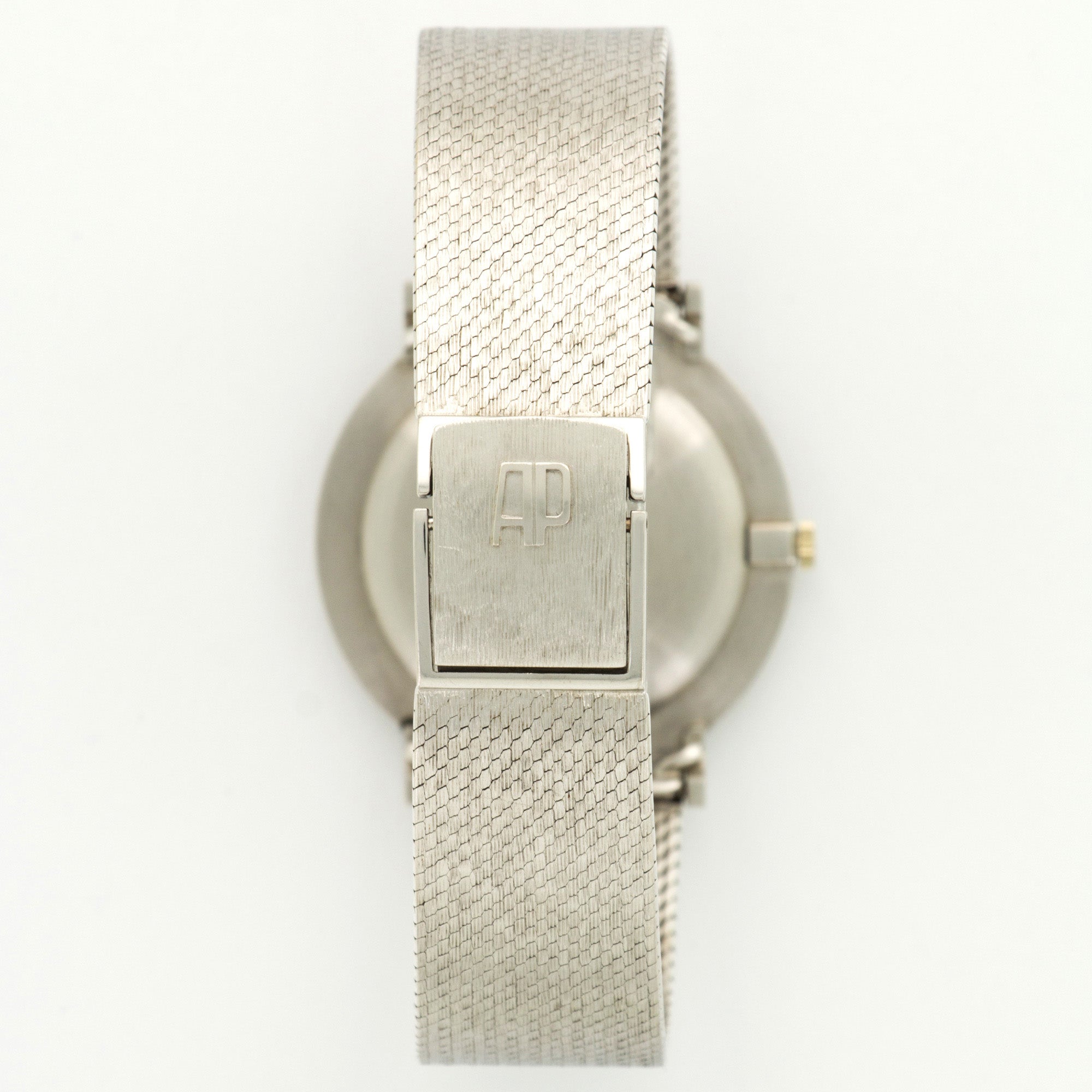 Audemars Piguet - Audemars Piguet White Gold Ultra Thin Bracelet Watch - The Keystone Watches