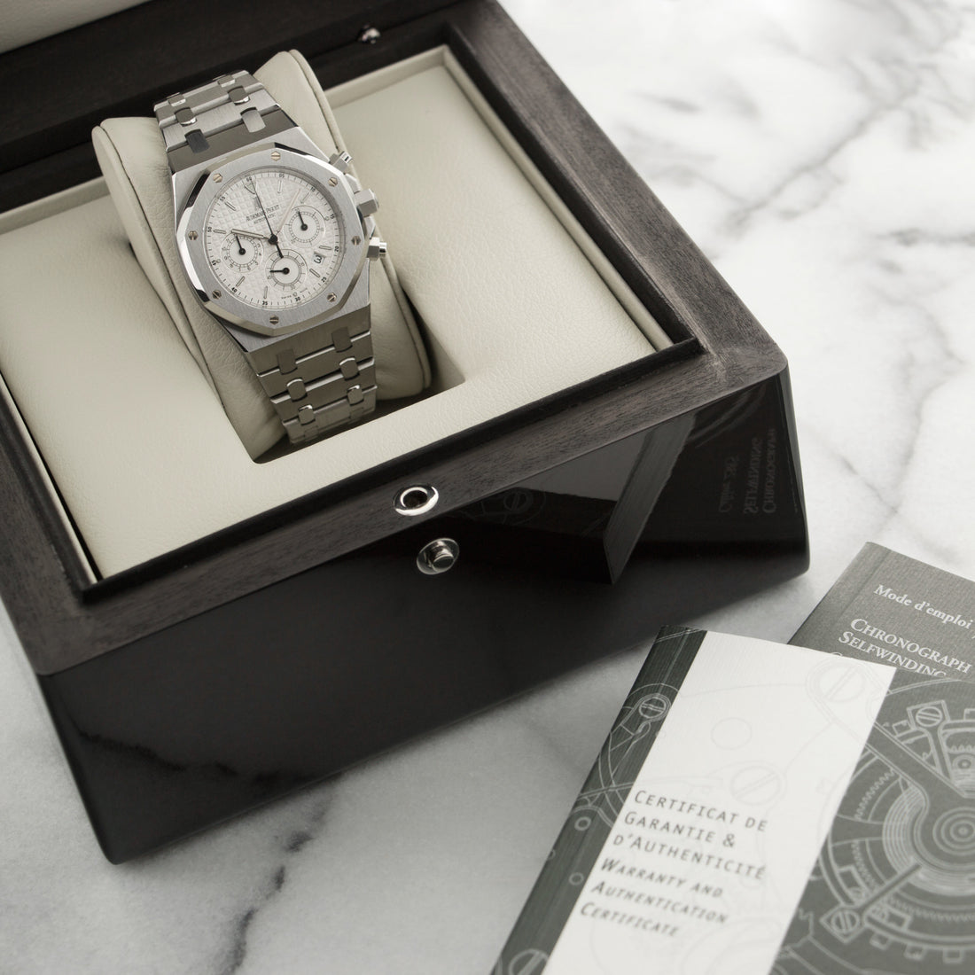 Audemars Piguet Steel Royal Oak Chronograph Watch, ref. 25860