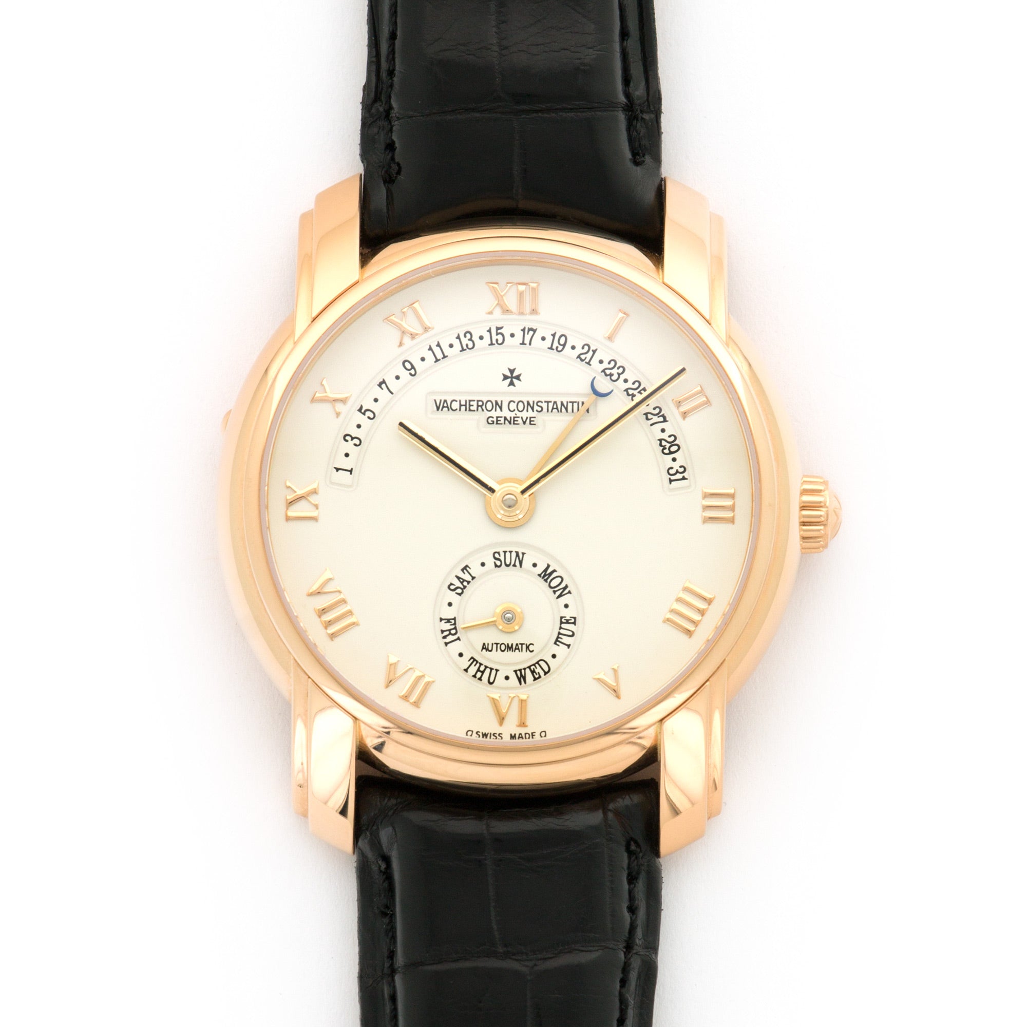 Vacheron Constantin - Vacheron Constantin Rose Gold Patrimony 31-Day Retrograde Watch - The Keystone Watches