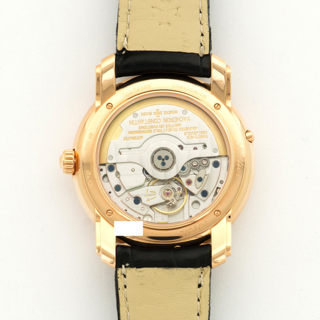 Vacheron Constantin Rose Gold Patrimony 31-Day Retrograde Watch