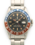 Rolex Steel GMT-Master Gilt Dial Watch Ref. 1675