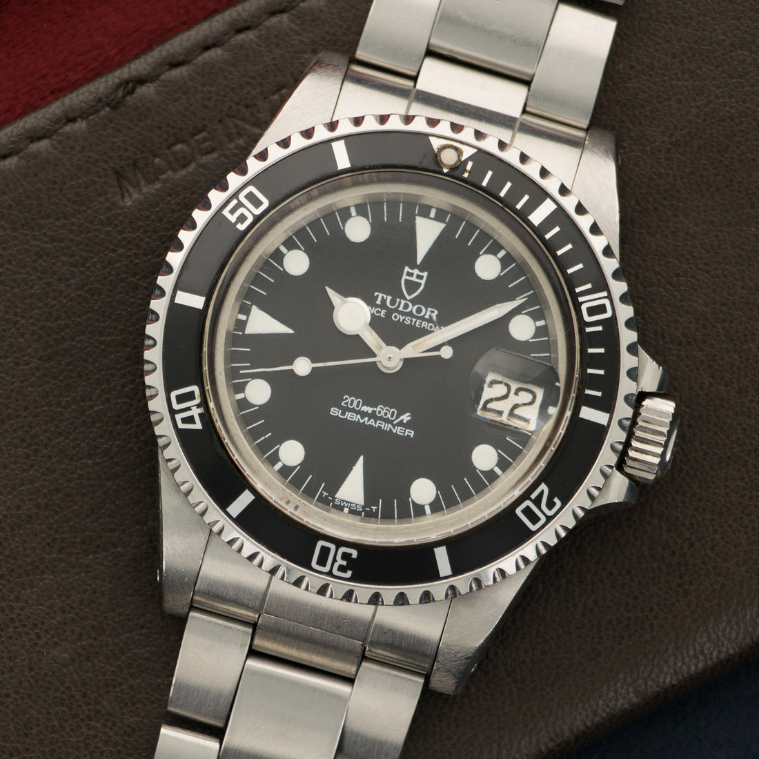 Tudor Stainless Steel Submariner Watch Ref. 76100