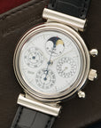 IWC - IWC White Gold Da Vinci Perpetual Calendar Chronograph Watch - The Keystone Watches