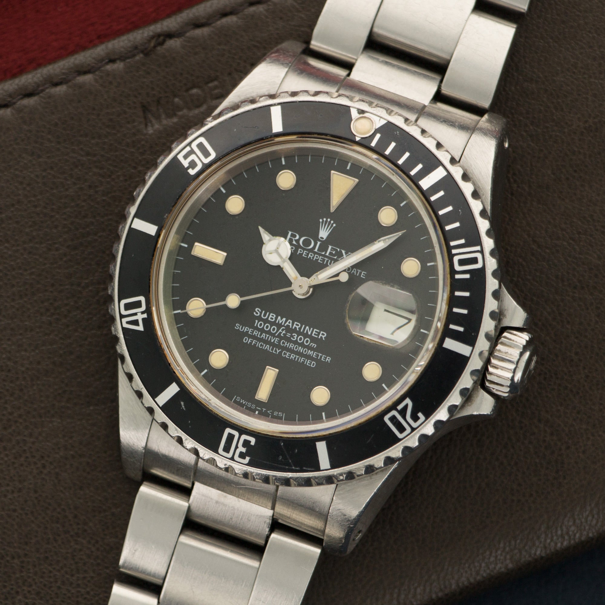 Rolex - Rolex Steel Submariner Watch Ref. 16800 - The Keystone Watches