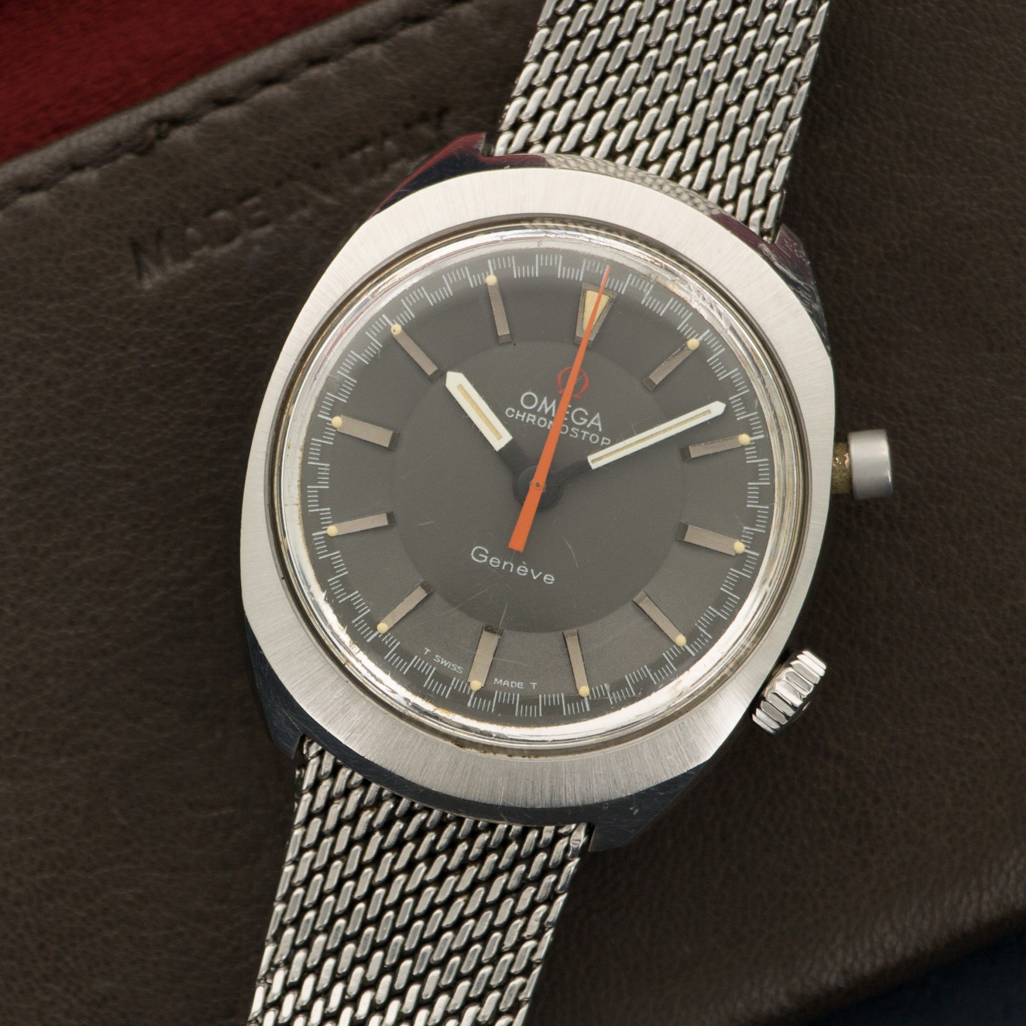 Omega Steel Chronostop Watch Ref. 146.009