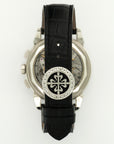 Patek Philippe - Patek Philippe Platinum Perpetual Diamond Chrono Watch Ref. 5271 - The Keystone Watches