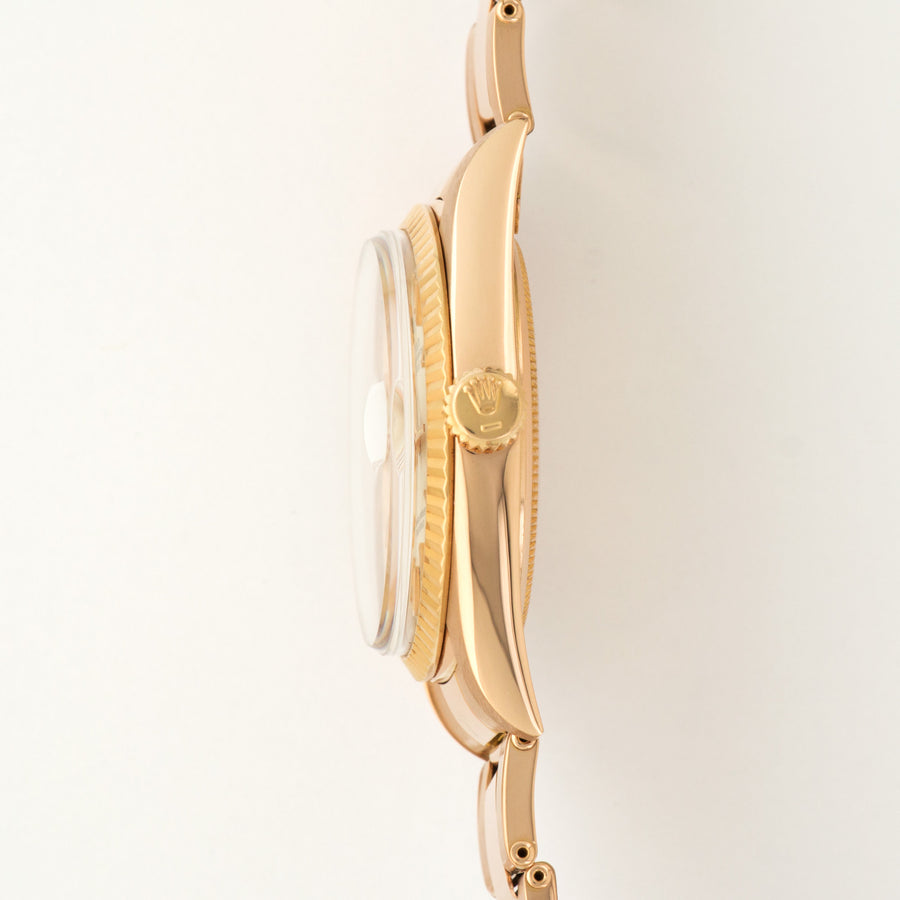Rolex Rose Gold Datejust Watch Ref. 1601