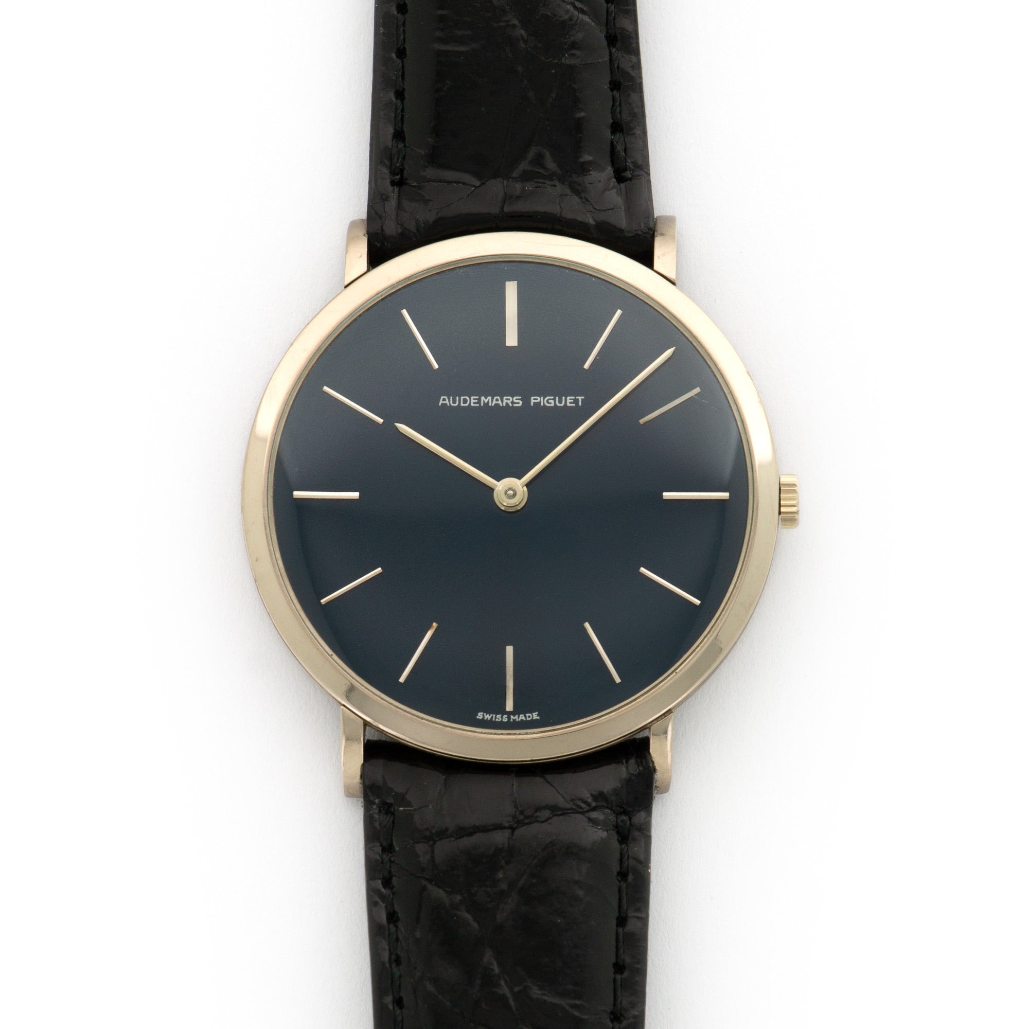 Audemars Piguet - Audemars Piguet White Gold Ultra-Thin Strap Watch - The Keystone Watches