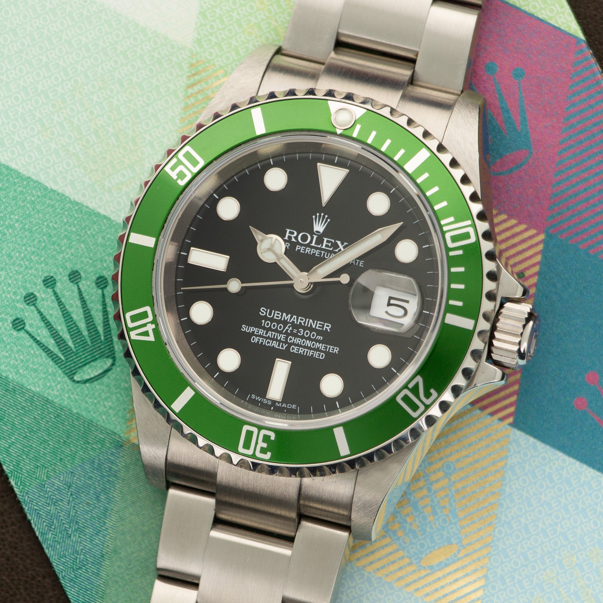 Rolex - Rolex Submariner Anniversary Watch Ref. 16610LV - The Keystone Watches