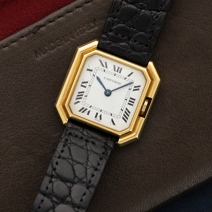 Cartier Yellow Gold Tank Ceinture Watch
