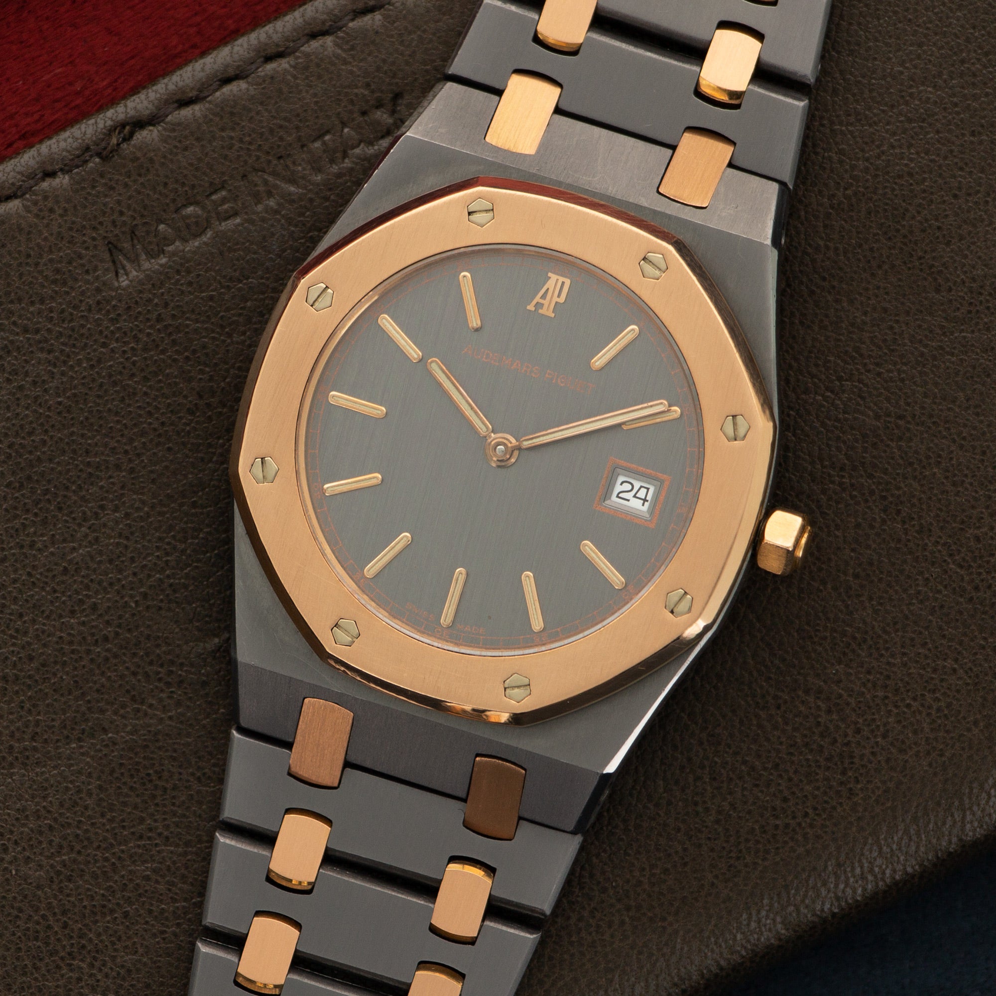 Audemars Piguet - Audemars Piguet Tantalum & Rose Gold Royal Oak Watch - The Keystone Watches