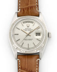 Rolex - Rolex White Gold Day-Date Linen Dial Watch Ref. 1803 - The Keystone Watches