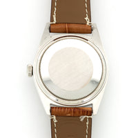 Rolex White Gold Day-Date Linen Dial Watch Ref. 1803