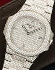 Patek Philippe - Patek Philippe White Gold Nautilus Watch Ref. 5719 - The Keystone Watches