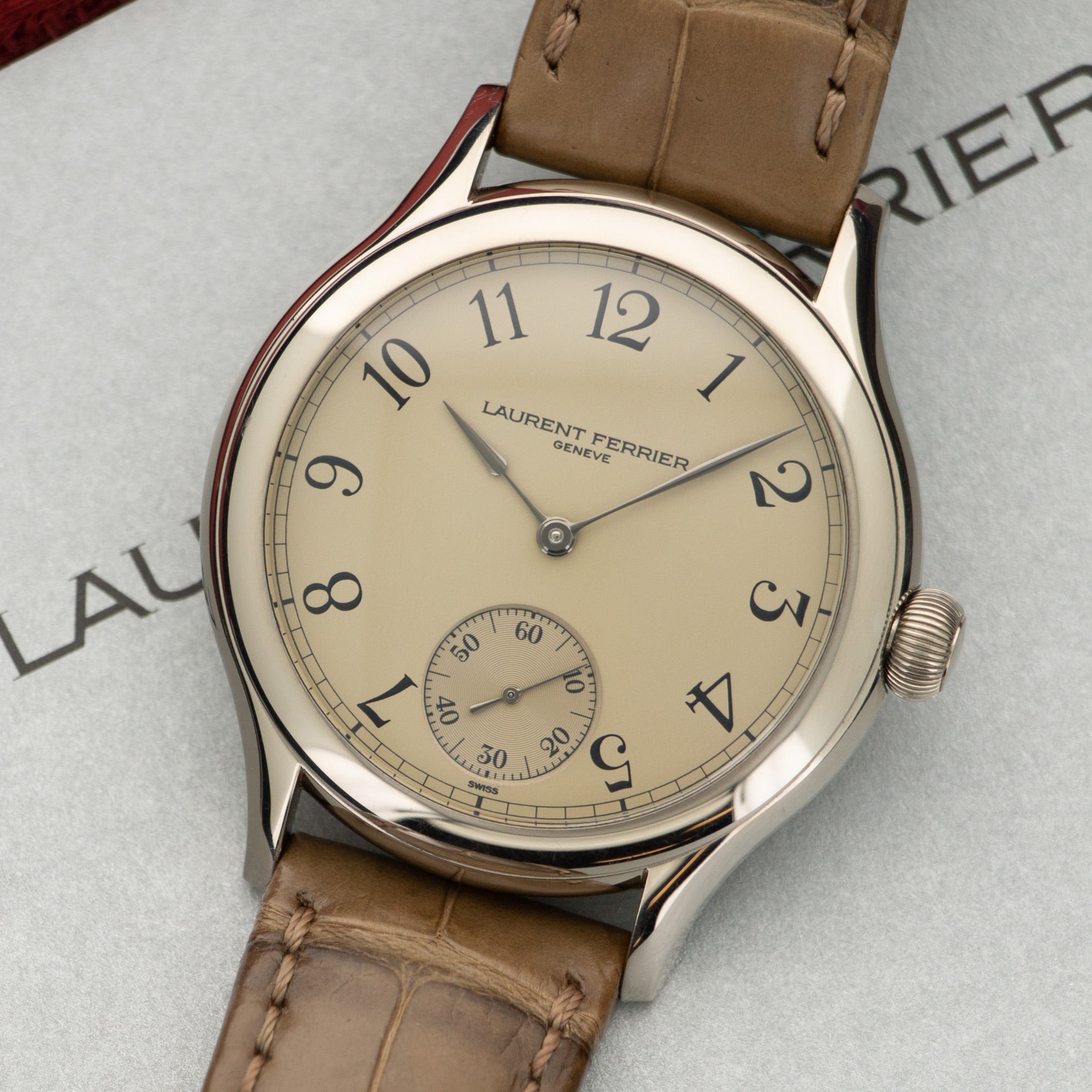 Laurent Ferrier - Laurent Ferrier White Gold Galet Micro-Rotor Watch Ref. FBN229.01 - The Keystone Watches