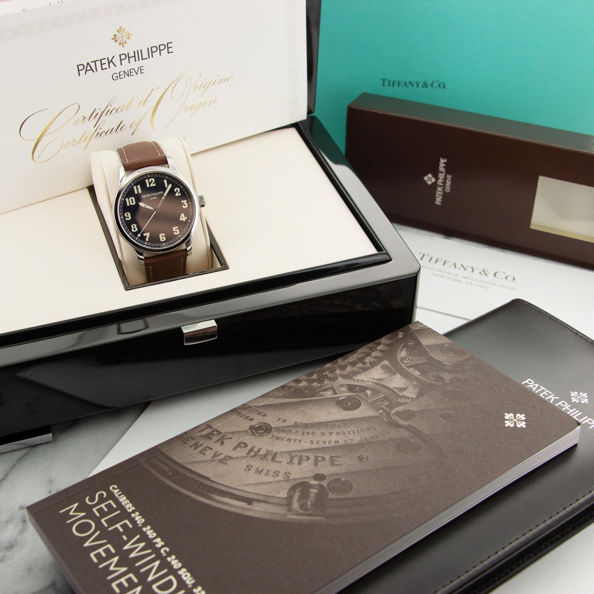Patek Philippe - Patek Philippe Stainless Steel Pilot Watch Ref. 5522 Retailed by Tiffany &amp; Co. - The Keystone Watches