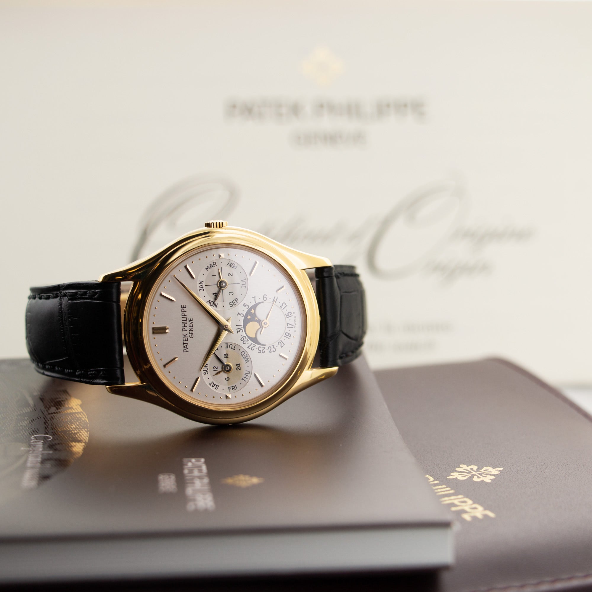Patek Philippe - Patek Philippe Yellow Gold Perpetual Calendar Watch Ref. 3940 - The Keystone Watches