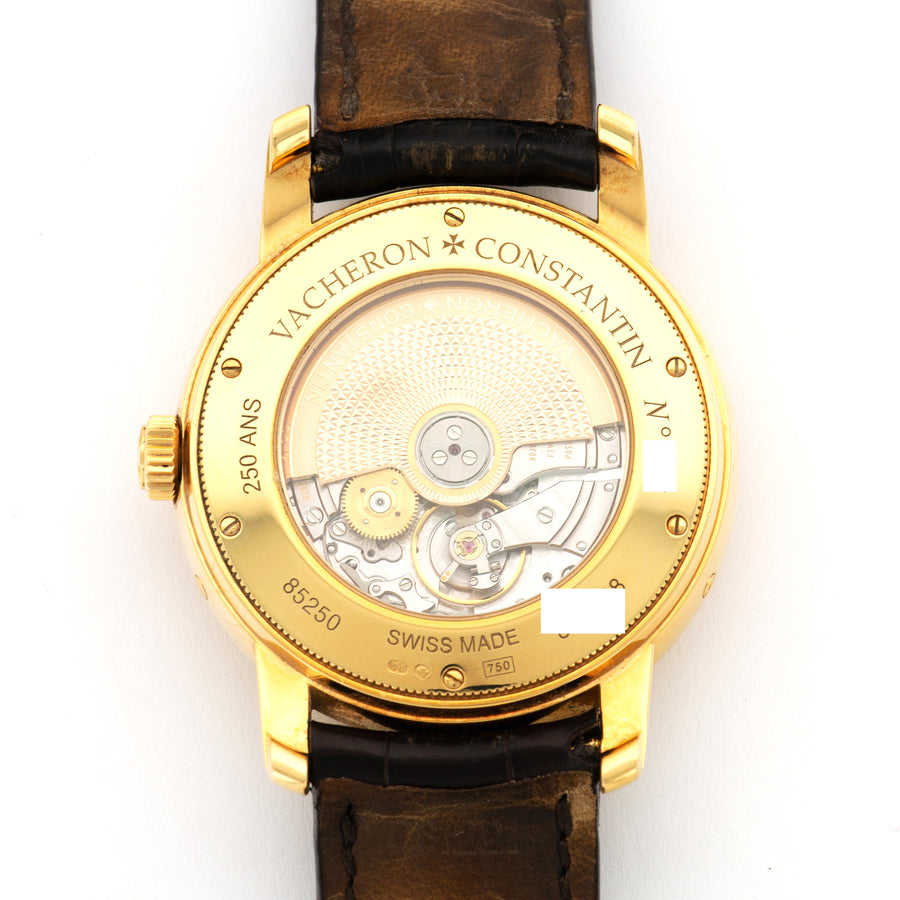 Vacheron Constantin Yellow Gold Power Reserve Jubilee Watch Ref. 85250