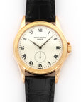 Patek Philippe Rose Gold Calatrava Enamel Dial Watch Ref. 5115
