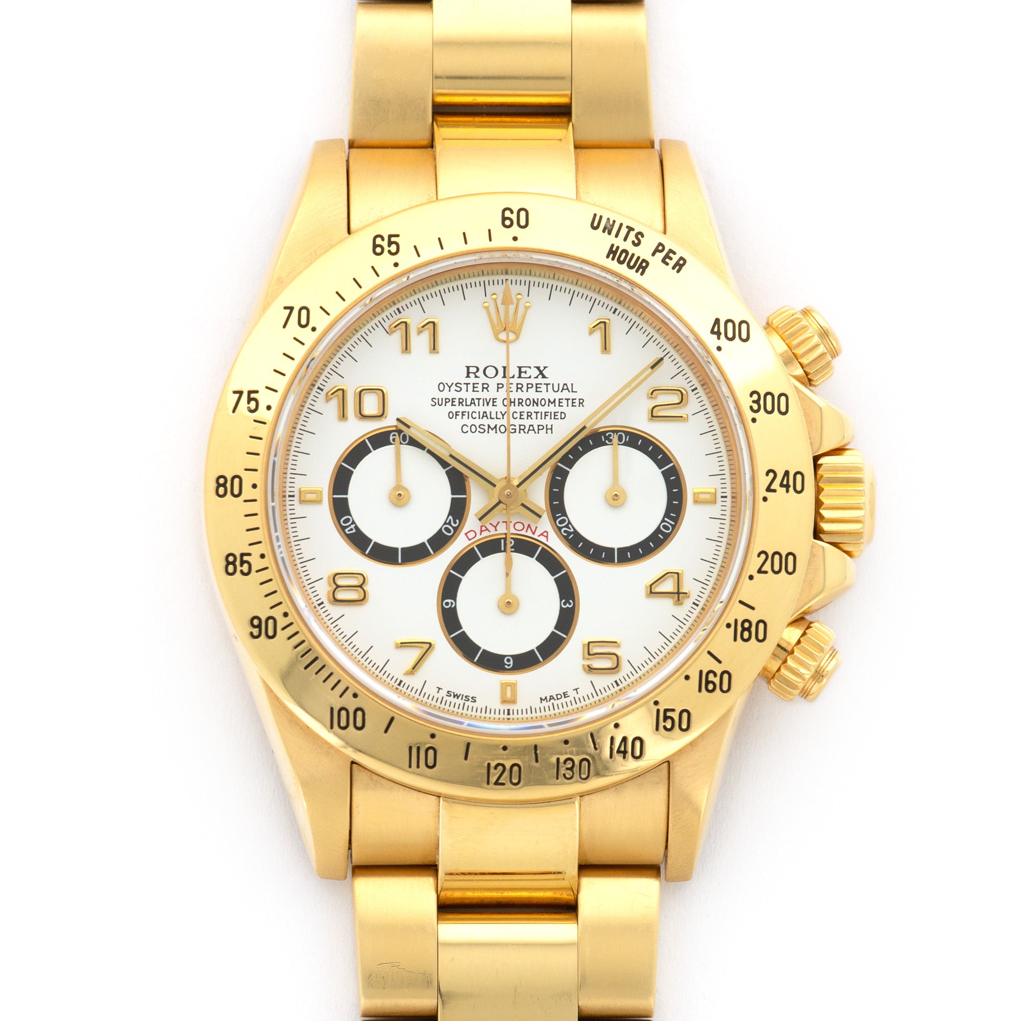 Rolex - Rolex Yellow Gold Cosmograph Daytona Zenith Watch Ref. 16528 - The Keystone Watches