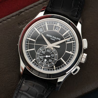 Patek Philippe Platinum Annual Calender Chronograph Watch Ref. 5905