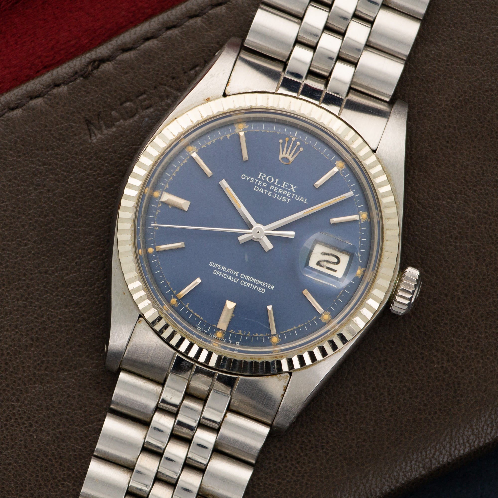 Rolex - Rolex Datejust Watch Ref. 1601 with Original Caseback Sticker - The Keystone Watches
