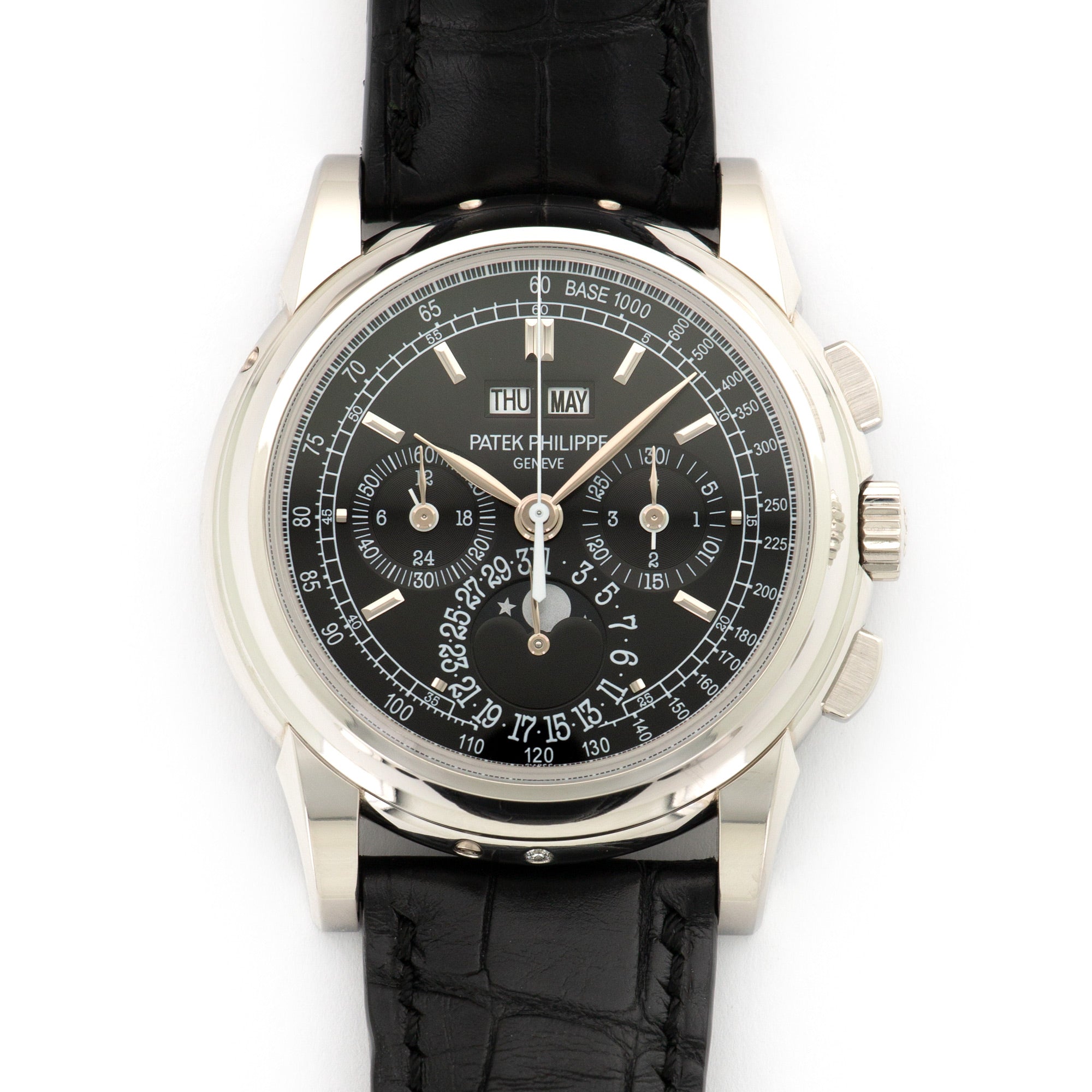 Patek Philippe - Patek Philippe Platinum Perpetual Calendar Chrono Watch Ref. 5970 - The Keystone Watches