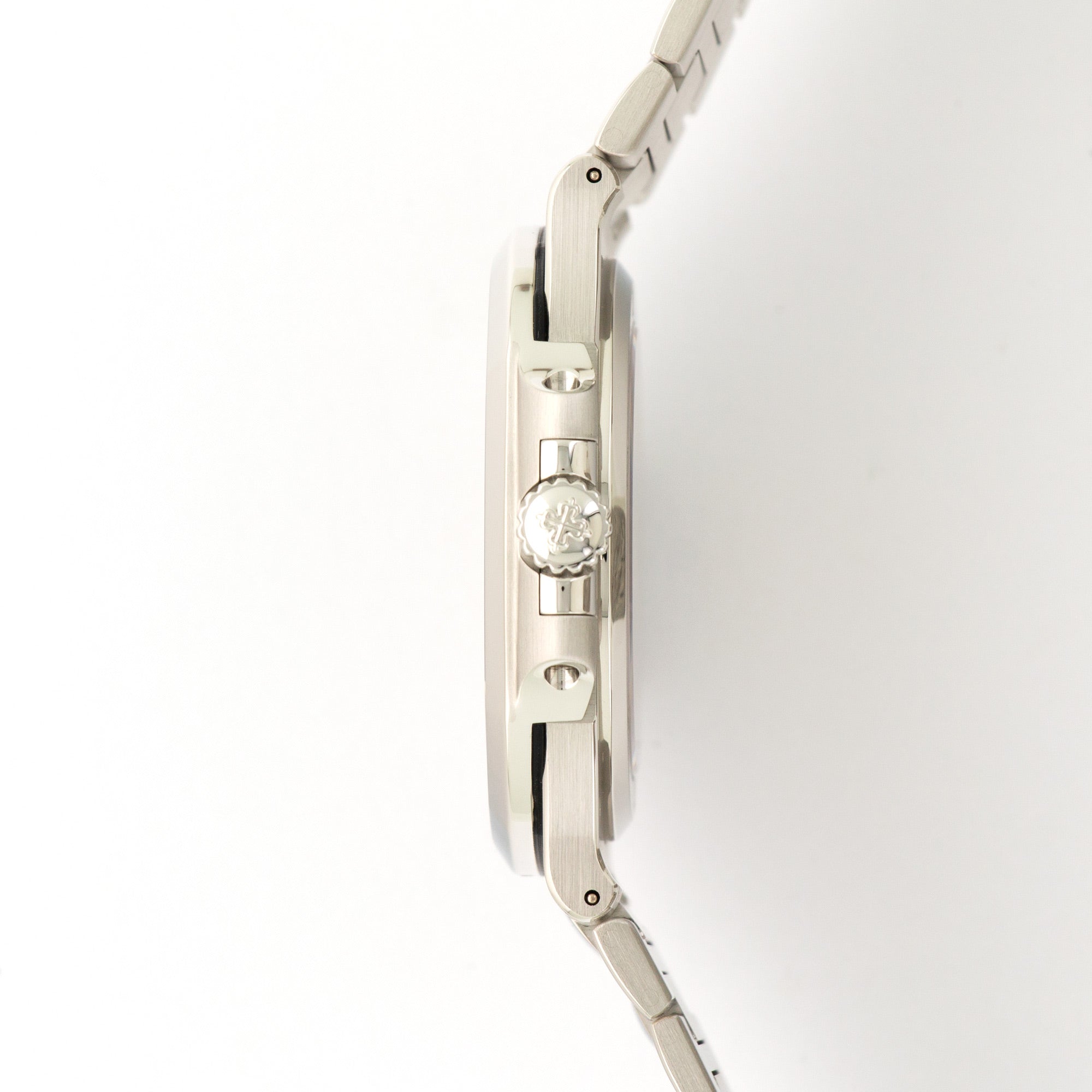 Patek Philippe - Patek Philippe Platinum Anniversary Nautilus Baguette Diamond Watch Ref. 5711 - The Keystone Watches