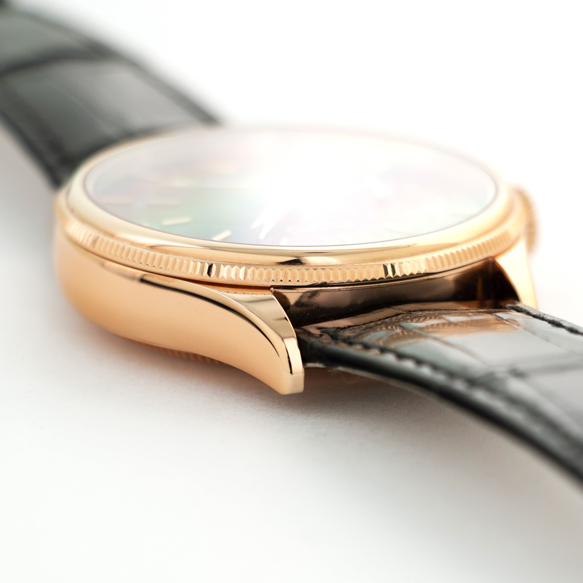 Rolex - Rolex Rose Gold Cellini Strap Watch Ref. 50515 - The Keystone Watches