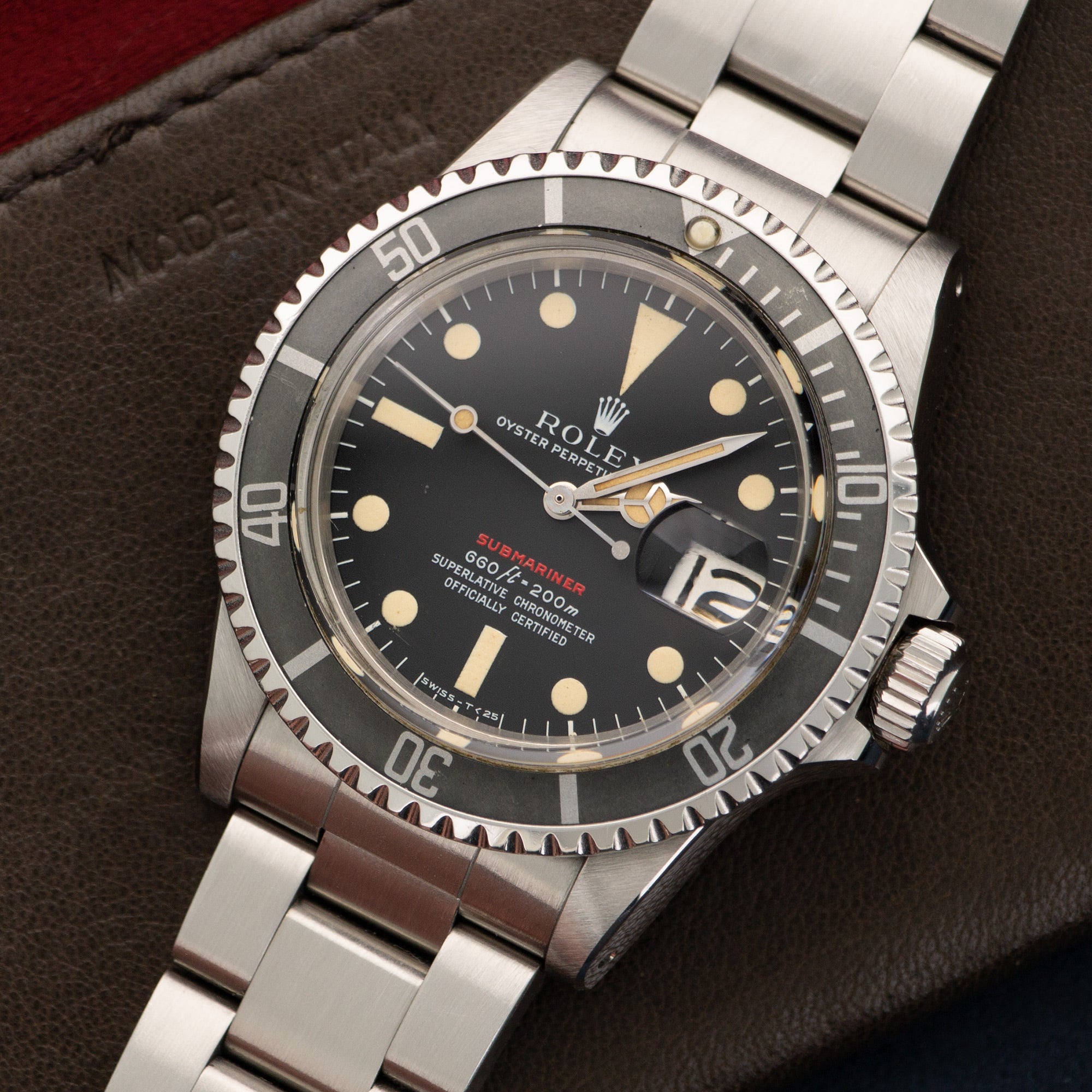 Rolex - Rolex Red Submariner Watch Ref. 1680, Circa 1972 - The Keystone Watches