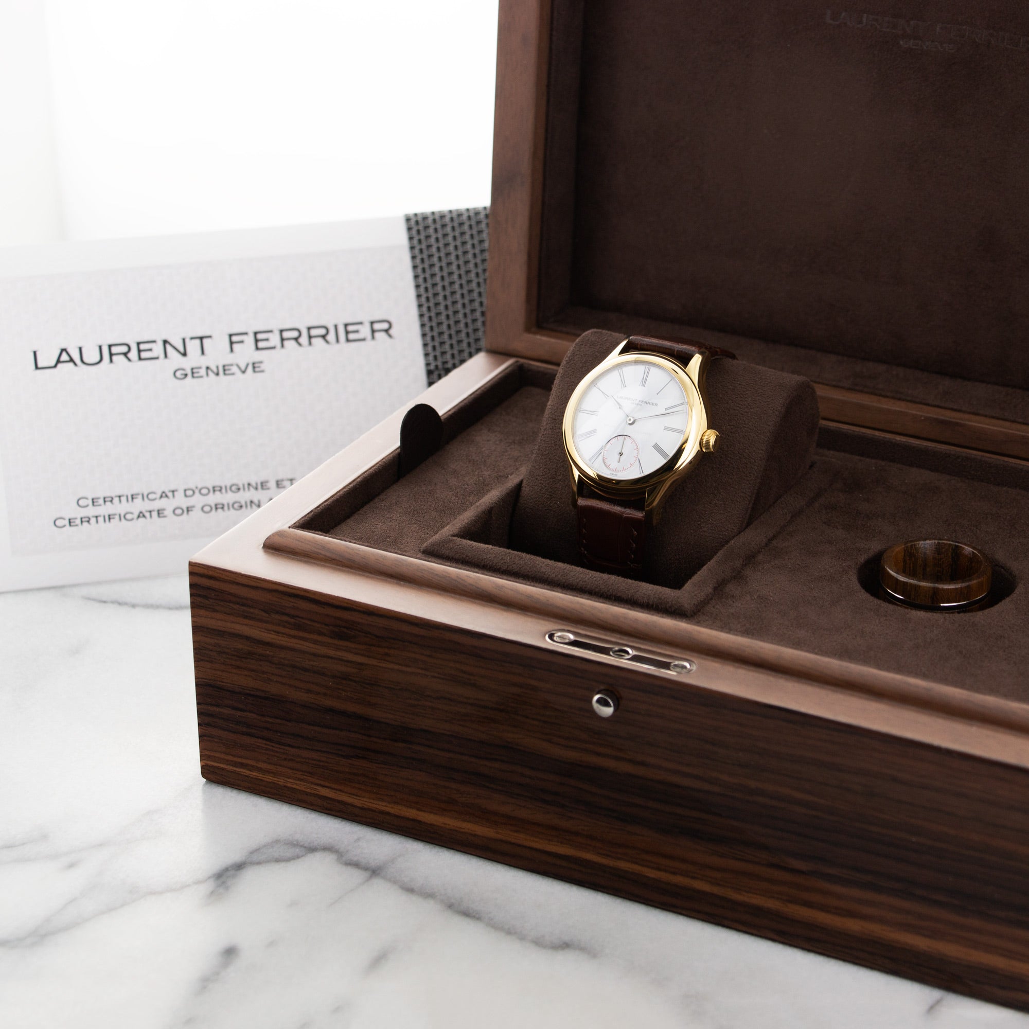 Laurent Ferrier - Laurent Ferrier Galet Tourbillon Double Spiral Watch - The Keystone Watches