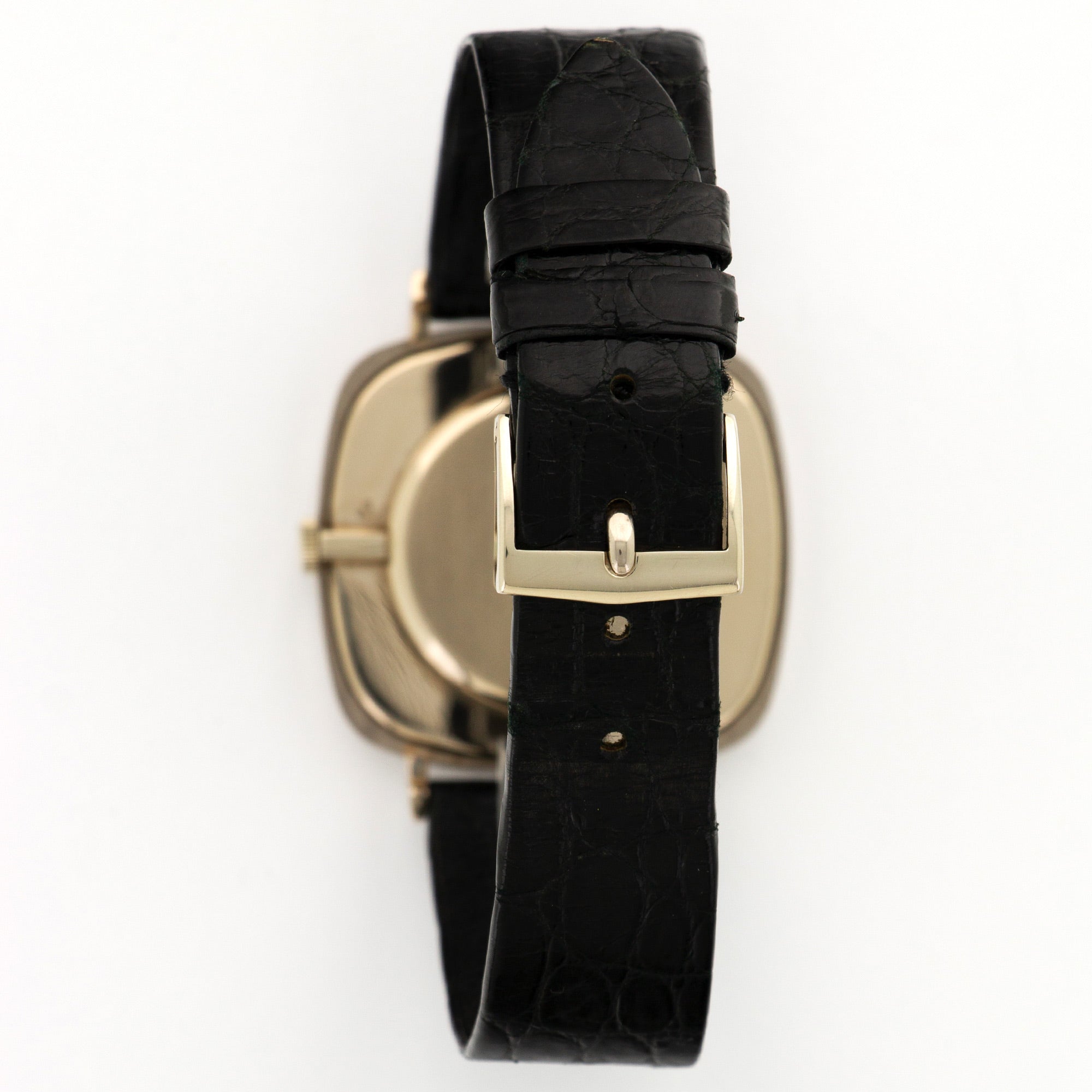 Audemars Piguet - Audemars Piguet White Gold Cushion-Shaped Strap Watch - The Keystone Watches