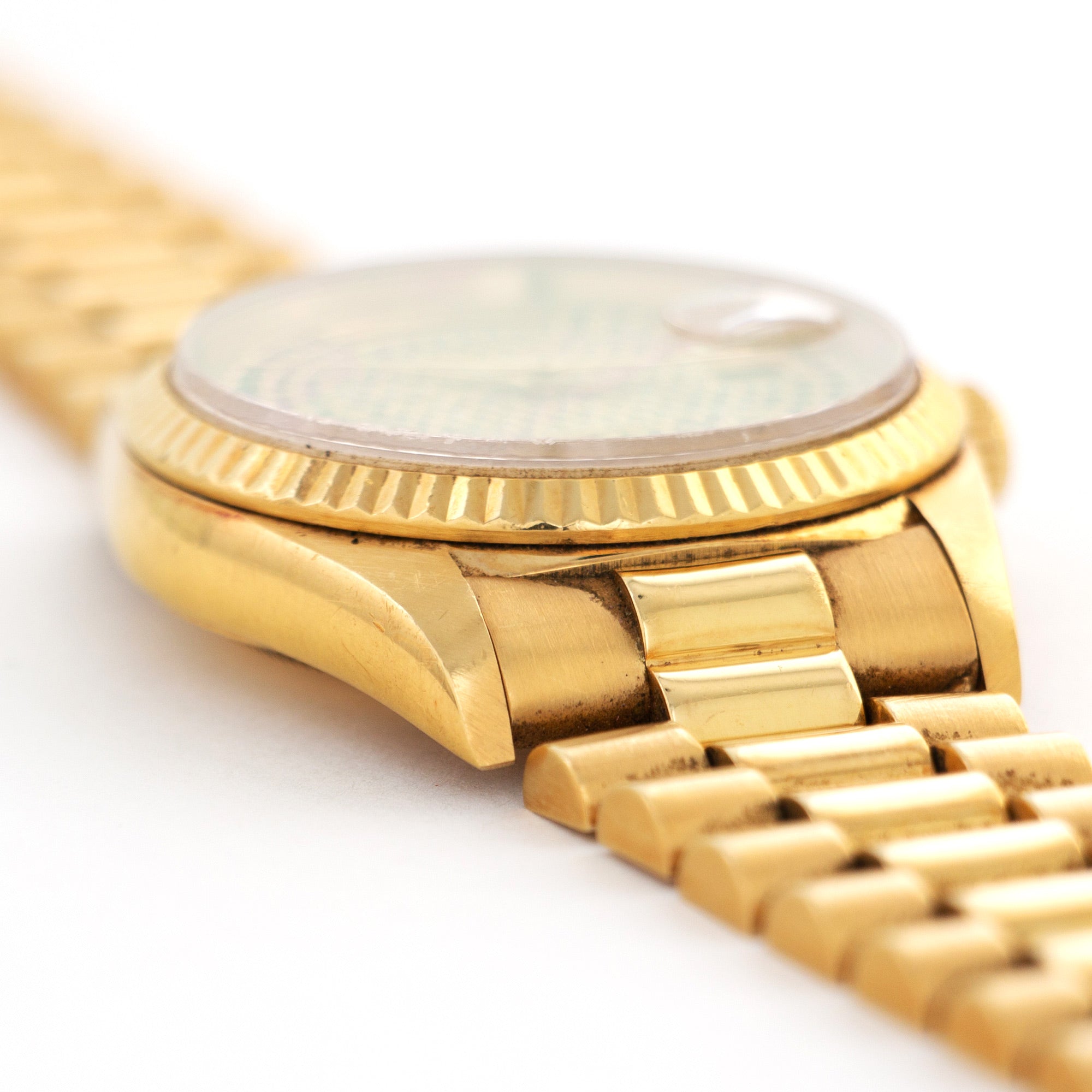 Rolex - Rolex Day-Date Yellow Gold with Pave Dial Ref. 18238 - The Keystone Watches