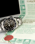 Rolex - Rolex Steel Submariner Watch Ref. 16800 with Original Warranty Paper - The Keystone Watches