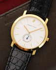 Audemars Piguet - Audemars Piguet Yellow Gold Calendar Strap Watch - The Keystone Watches