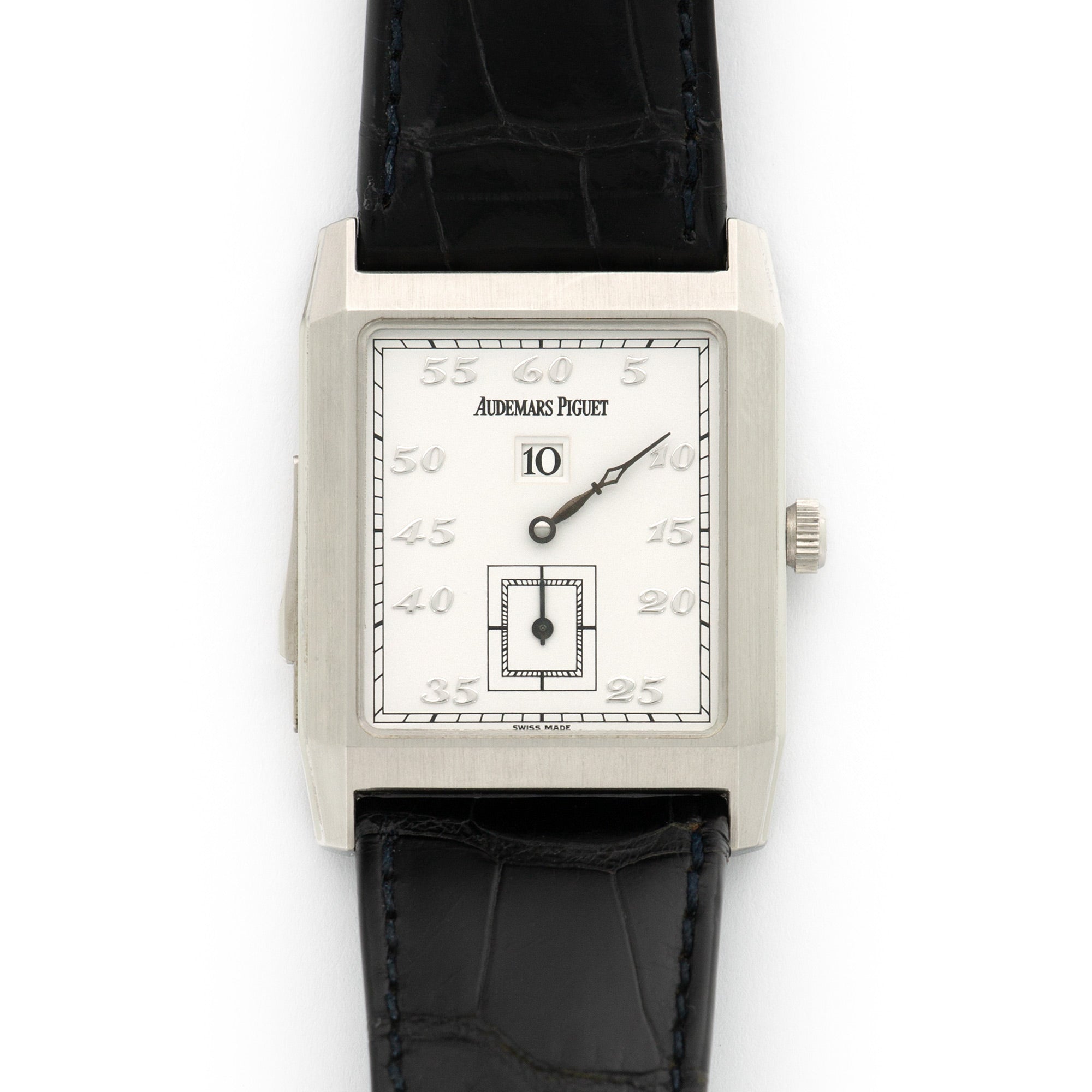Audemars Piguet - Audemars Piguet Platinum Jump Hour Minute Repeater Watch Ref. 25723 - The Keystone Watches