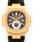 Patek Philippe - Patek Philippe Rose Gold Nautilus Chrono Watch Ref. 5980 - The Keystone Watches