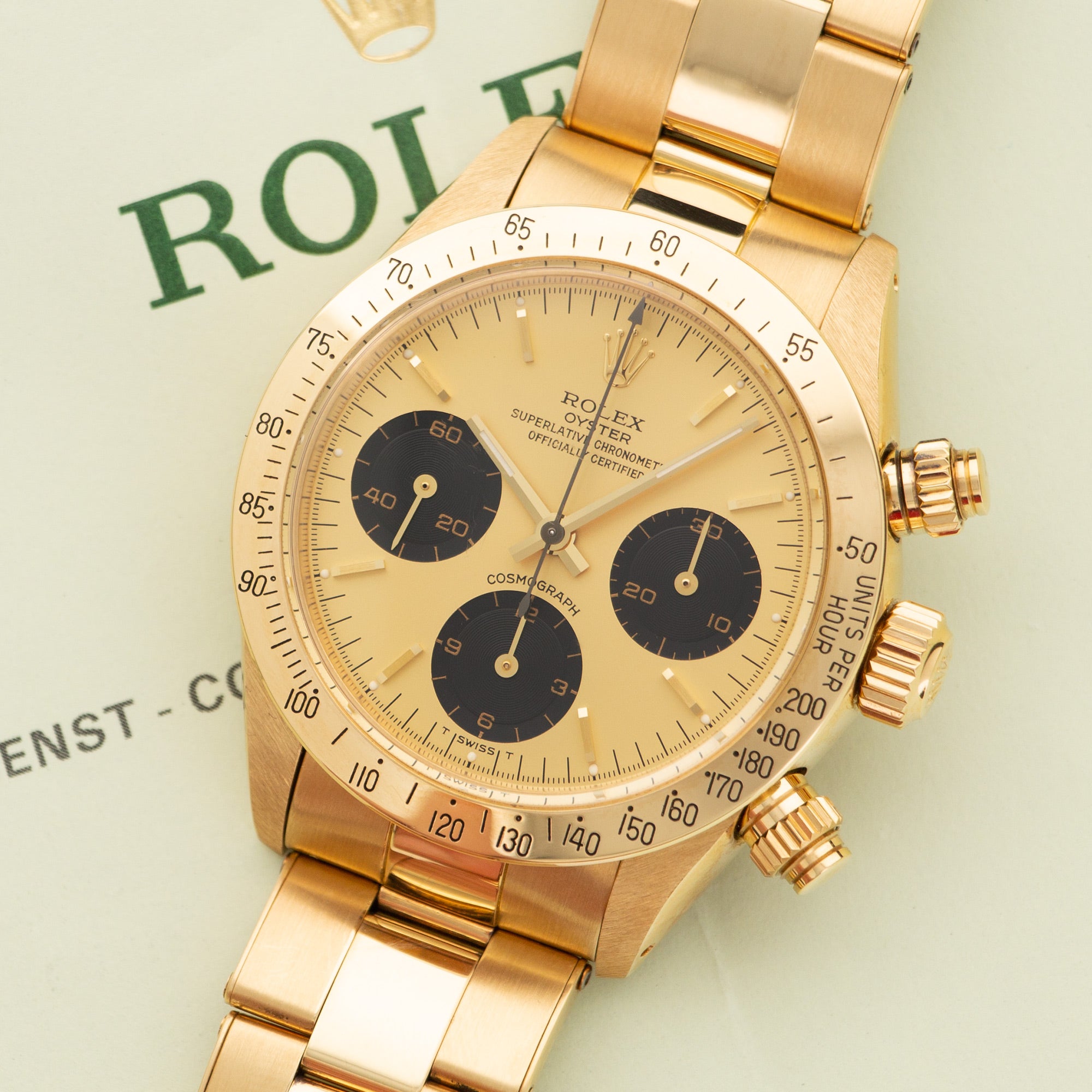 Rolex - Rolex Yellow Gold Cosmograph Daytona Watch Ref. 6265 - The Keystone Watches