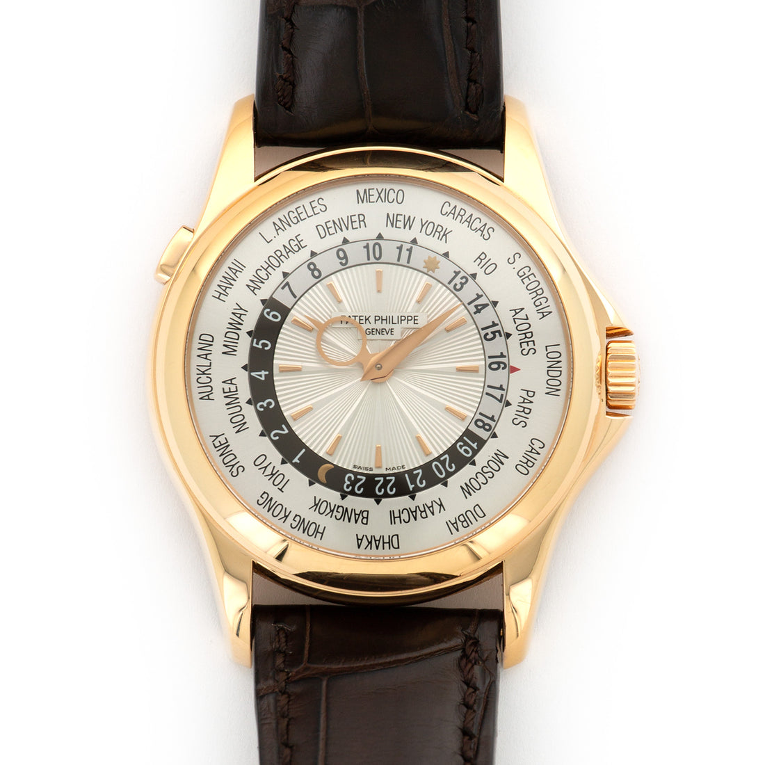 Patek Philippe Rose Gold World Time Watch Ref. 5130