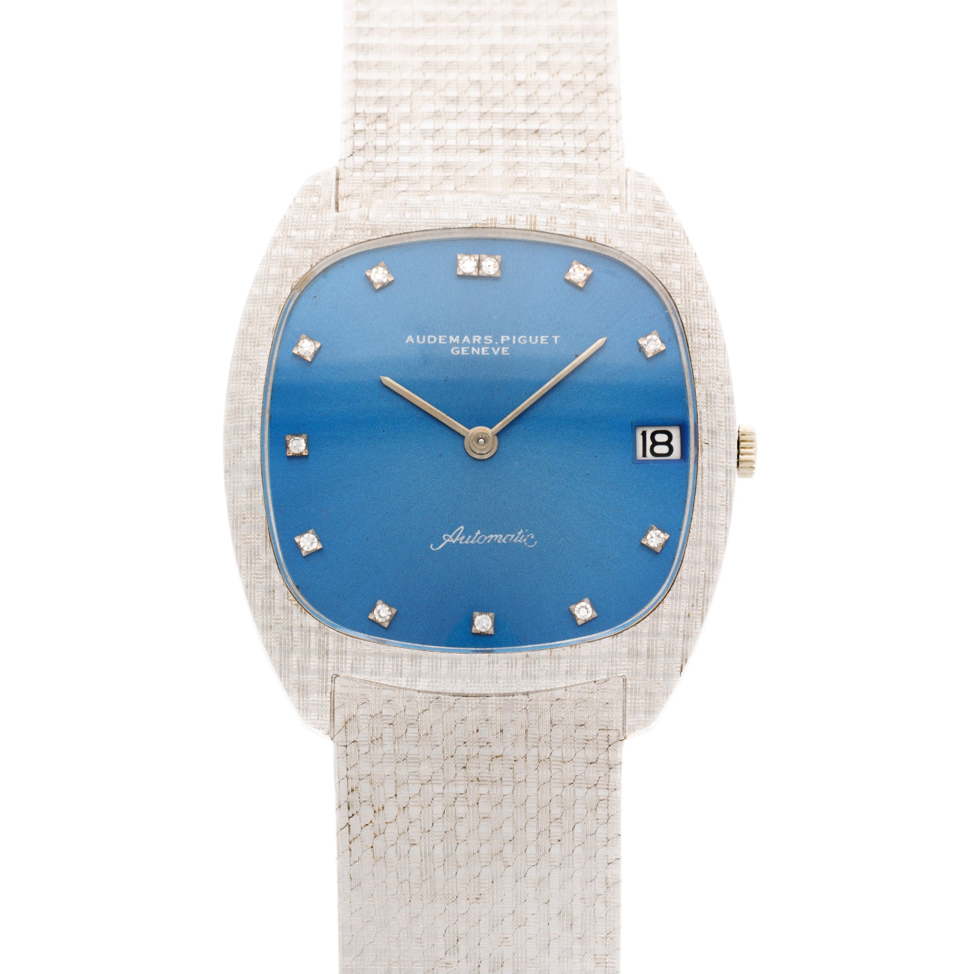 Audemars Piguet - Audemars Piguet White Gold Automatic Tonneau Watch Ref. 5279 - The Keystone Watches