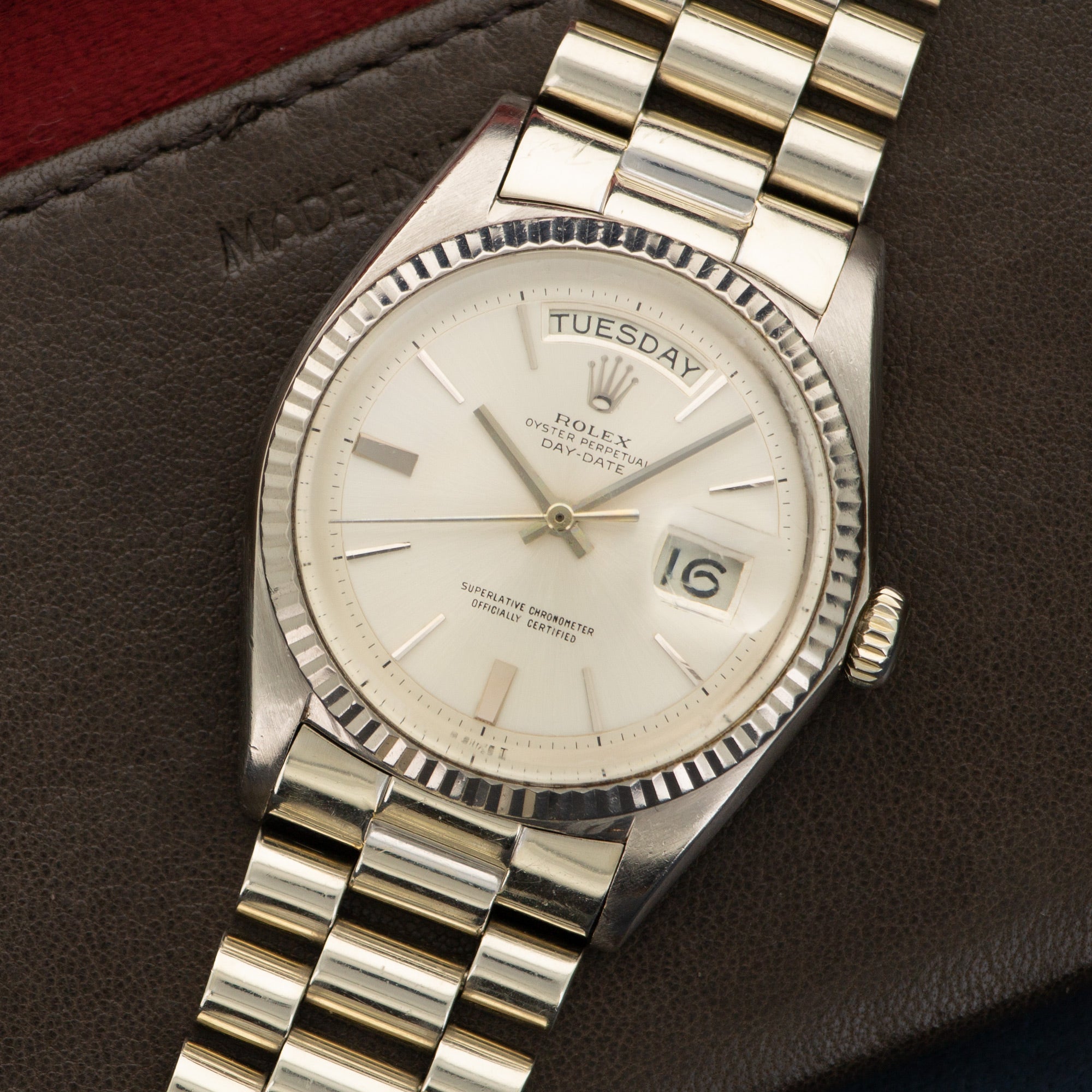 Rolex - Rolex White Gold Day-Date Watch Ref. 1803 - The Keystone Watches