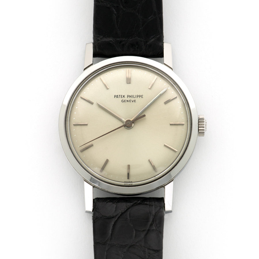 Patek Philippe Steel Watch Ref. 3483 with Original Box and Papers