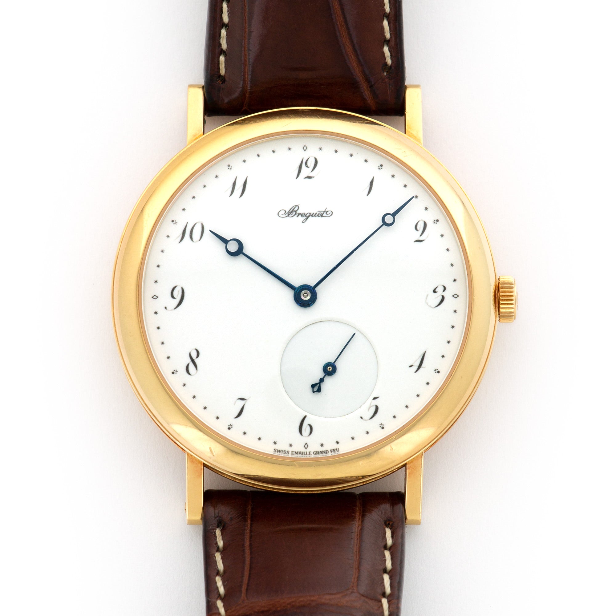 Breguet - Breguet Yellow Gold Classique Enamel Dial Watch Ref. 5140 - The Keystone Watches
