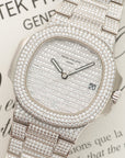 Patek Philippe - Patek Philippe White Gold Nautilus Watch Ref. 5719 - The Keystone Watches