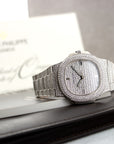 Patek Philippe - Patek Philippe White Gold Nautilus Watch Ref. 5719 - The Keystone Watches