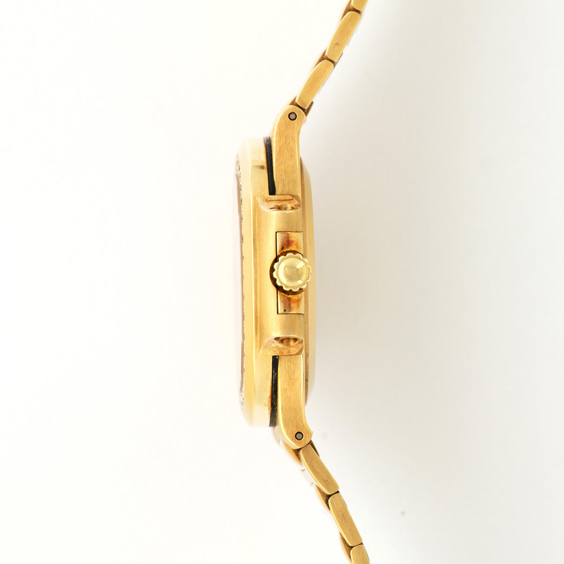 Patek Philippe Yellow Gold Nautilus Diamond & Ruby Watch Ref. 3800