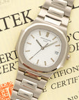 Patek Philippe - Patek Philippe White Gold Nautilus Watch Ref. 3900 - The Keystone Watches