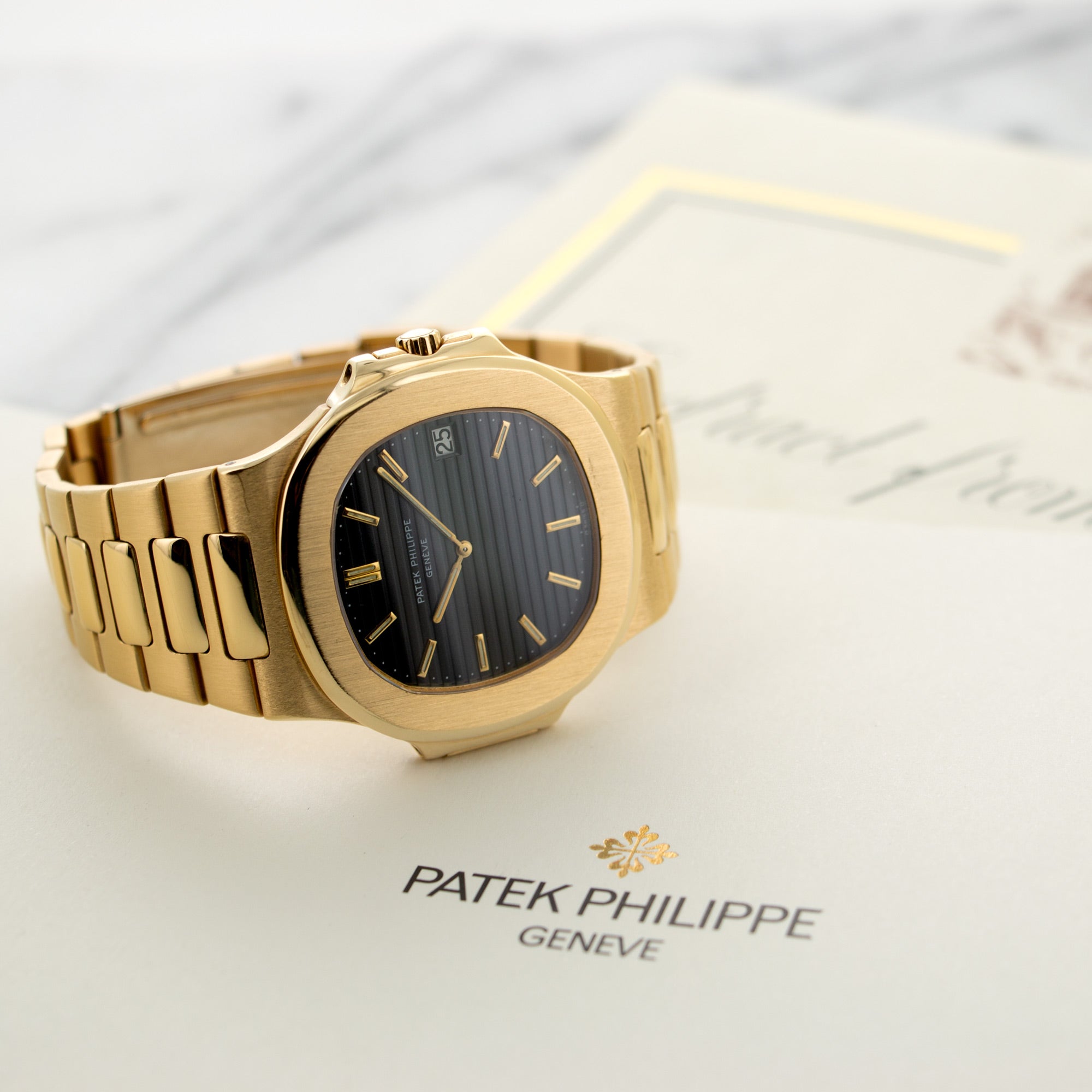 Patek Philippe - Patek Philippe Yellow Gold Nautilus Watch Ref. 3700 - The Keystone Watches